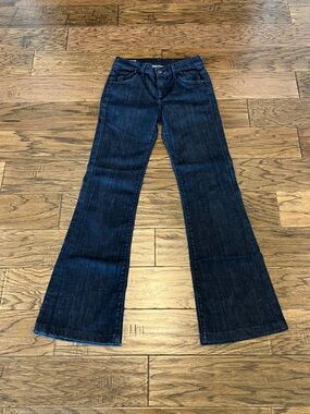 Citizens Of Humanity Button # 251 High Rise Wide Leg Stretch Size 26